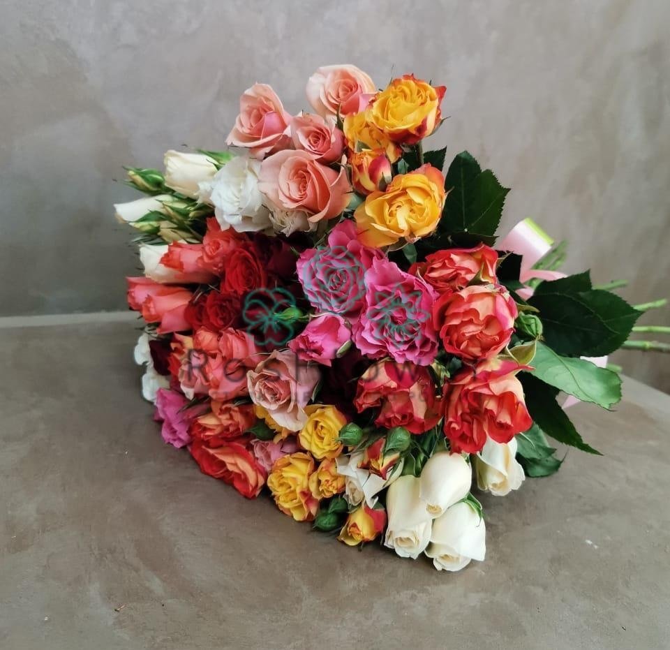 Букет цветов из: Розы в Нурлате