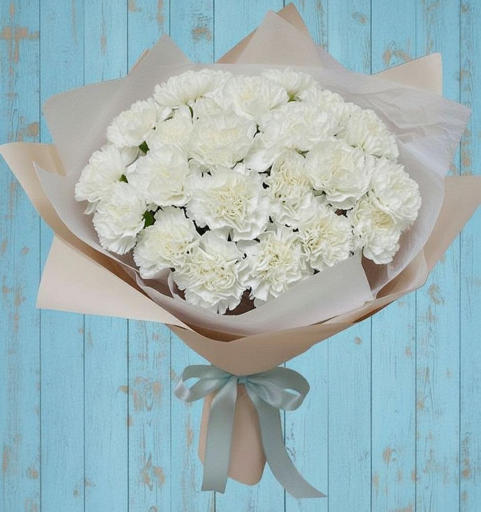 Букет цветов из: Гвоздики в Нурлате