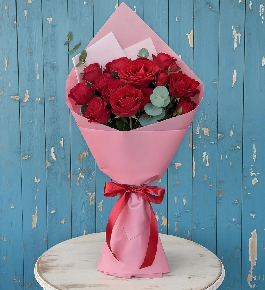 Букет цветов из: Розы в Нурлате