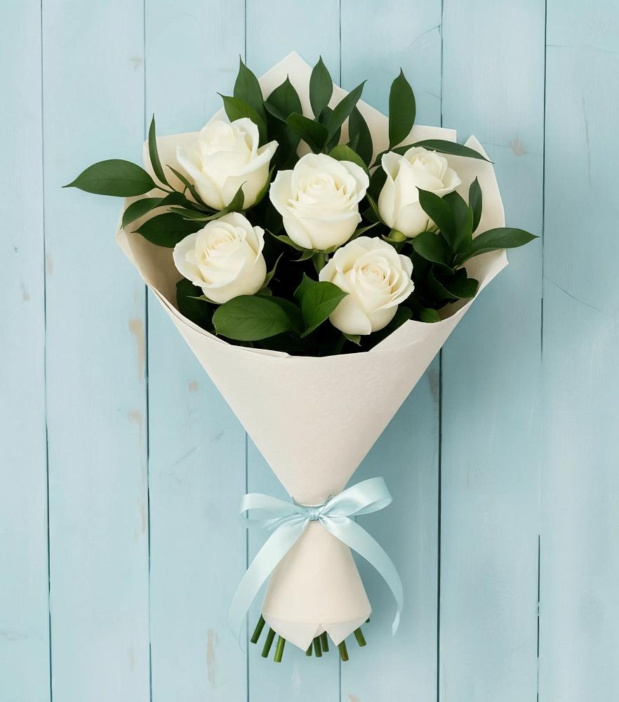 Букет цветов из: Розы в Нурлате