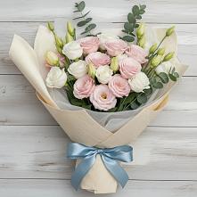 Букет цветов из:  Лизиантусы #REPLACE_PRED# Нурлате