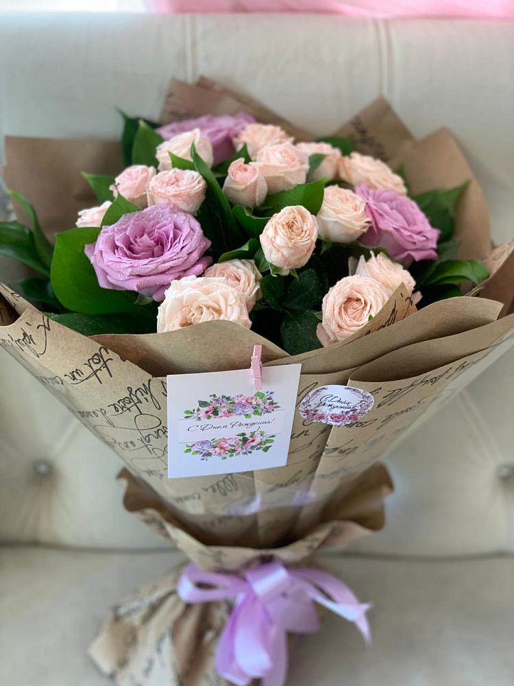 Букет цветов из: Розы в Нурлате