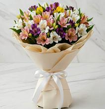 Букет цветов из:  Альстромерии #REPLACE_PRED# Нурлате