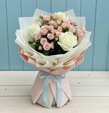 Букет цветов из:  Розы в Нурлате