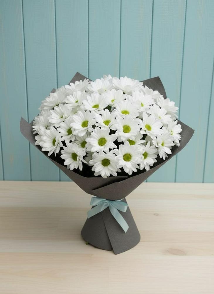 Букет цветов из: Хризантемы в Нурлате