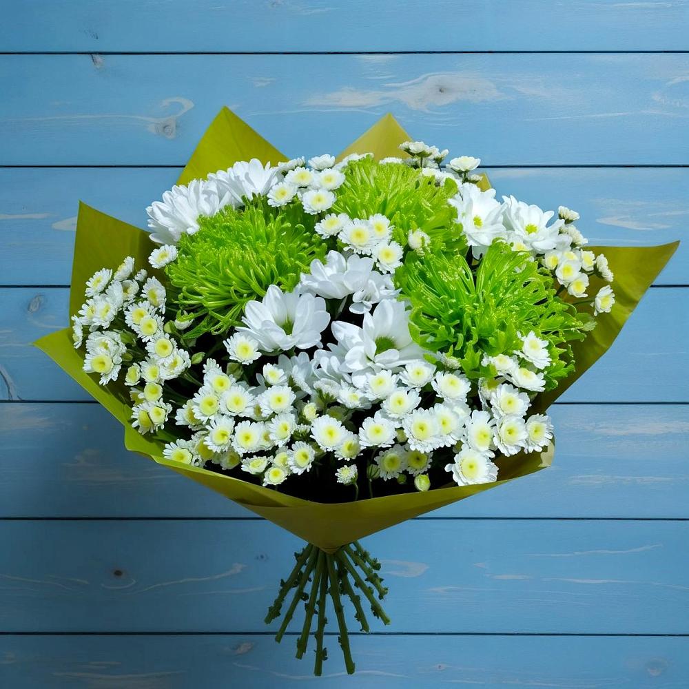 Букет цветов из: Хризантемы в Нурлате