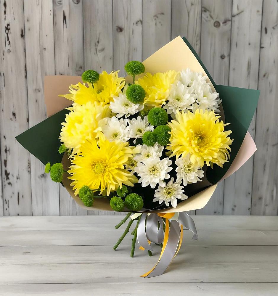 Букет цветов из: Хризантемы в Нурлате
