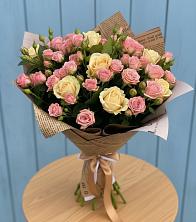 Букет цветов из:  Розы в Нурлате