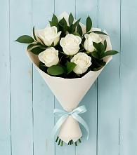 Букет цветов из:  Розы в Нурлате