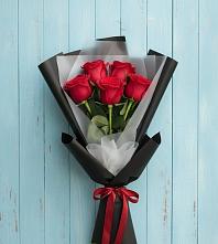 Букет цветов из:  Розы в Нурлате