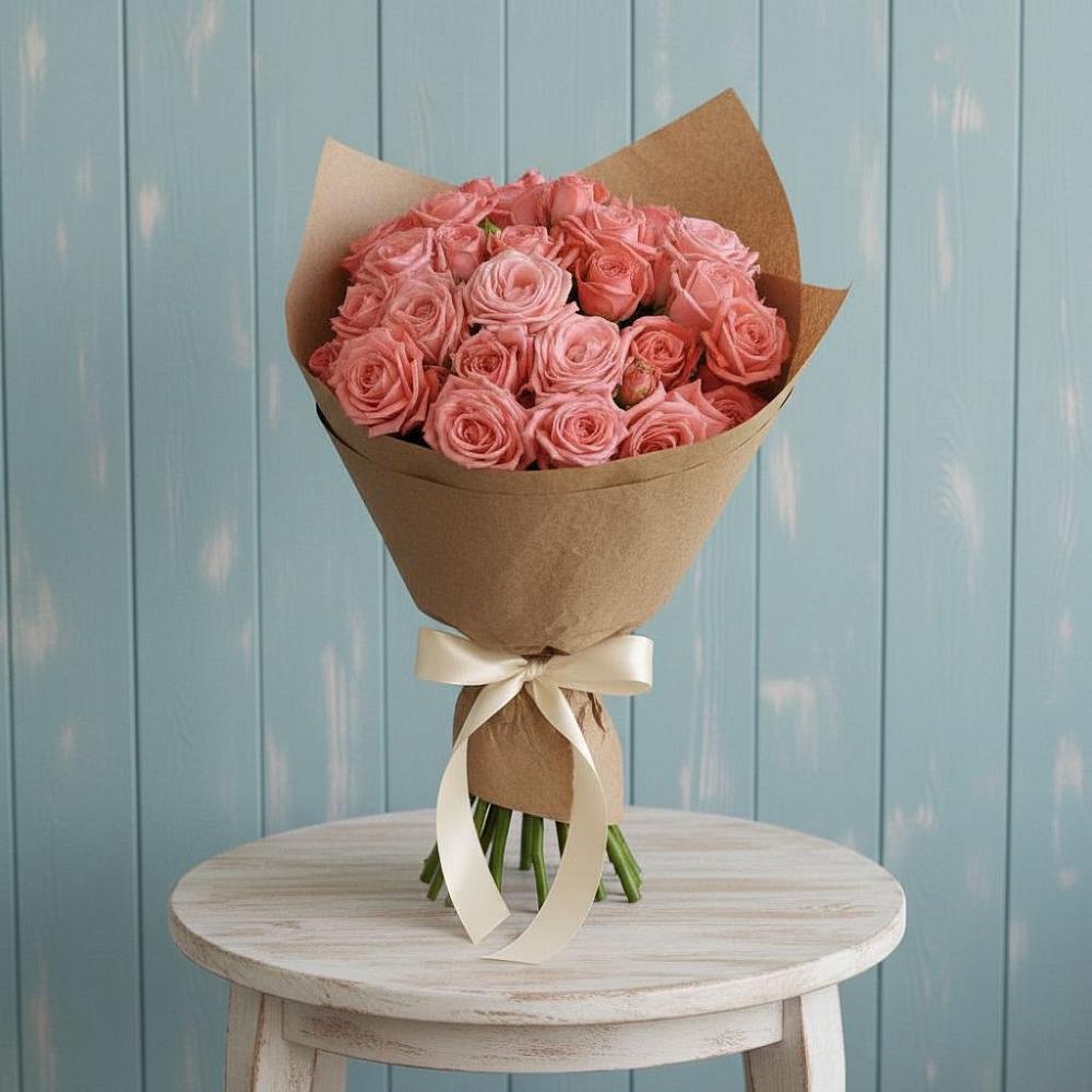 Букет цветов из: Розы в Нурлате