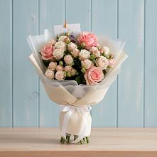 Букет цветов из:  Розы в Нурлате