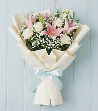 Букет цветов из:  Лилии в Нурлате
