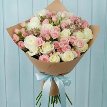 Букет цветов из:  Розы в Нурлате