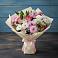 Букет цветов из: Хризантемы, Альстромерии и Розы в Нурлате
